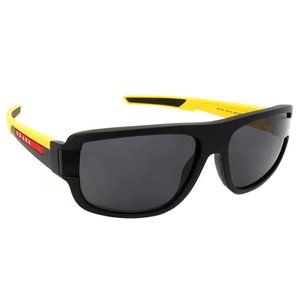 🔥Sale! Prada Yellow Dark Grey Men's Sunglasses